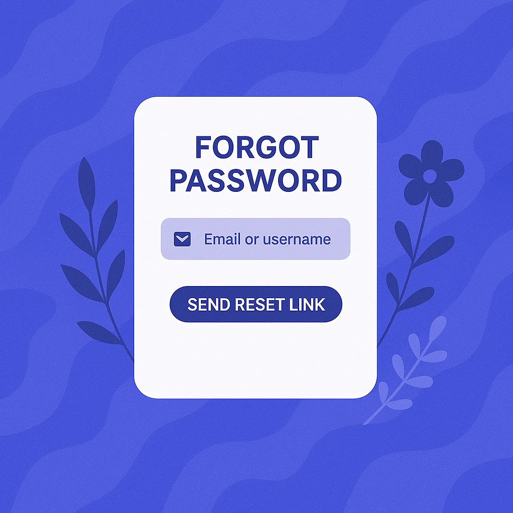 Forgot Password Page Image